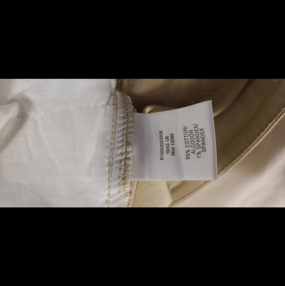 🤎NWT🤎 Bongo Beige Jeans Size 7US Women Ankle Zipper🧸 - Picture 4 of 6